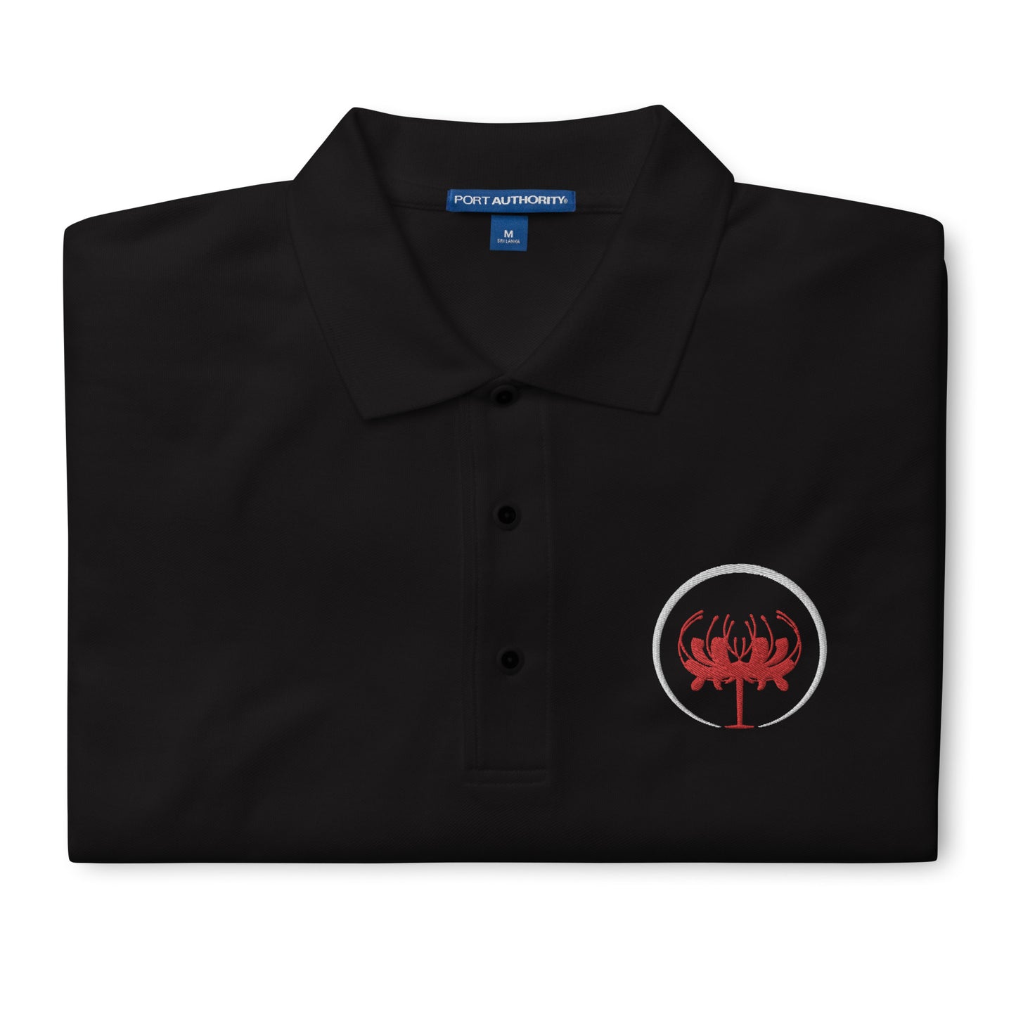 Death Flower Premium Polo