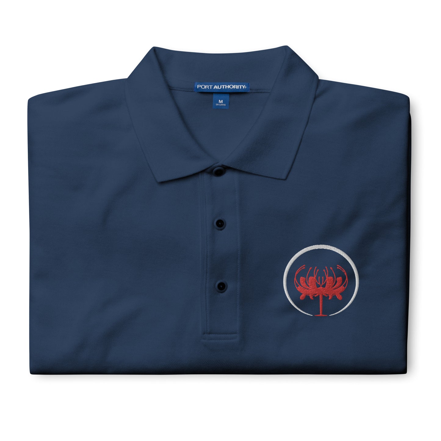 Death Flower Premium Polo