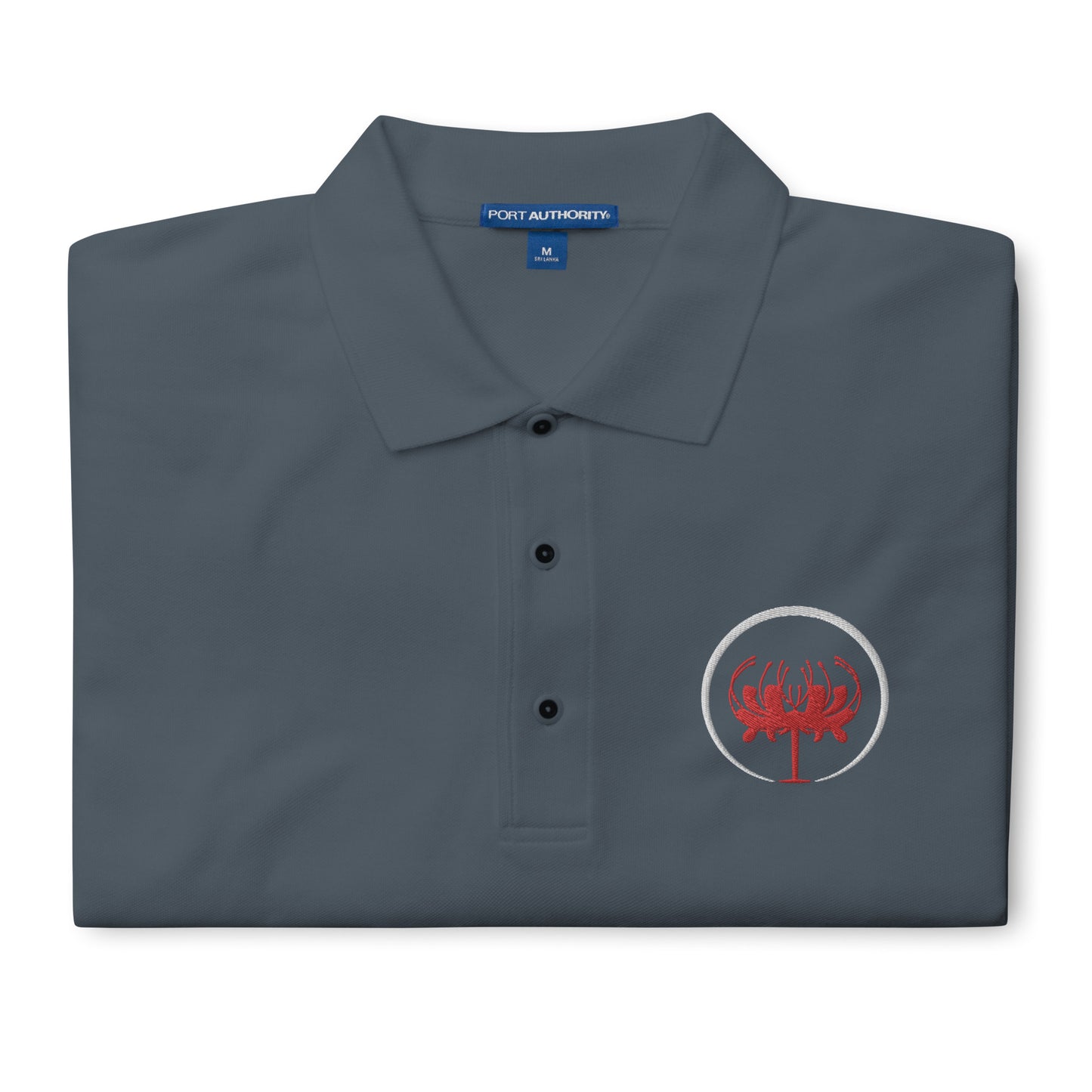 Death Flower Premium Polo